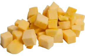 Knolraap brunoise 20mm zak 1kg kist 8 stuks